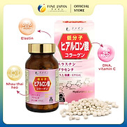 Viên uống Hyaluron & Collagen FINE JAPAN giúp đẹp da, ngăn ngừa lão hoá 81g