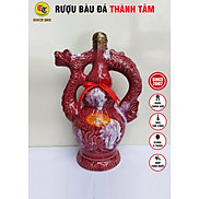 Đặc Sản Bình Định - Rượu Bàu Đá Thành Tâm BA BẦU Màu hồng 650ml - OCOP 3