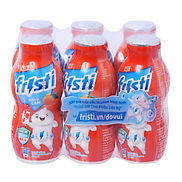 Lốc 6 Chai Sữa Chua Uống Fristi Hương Cam 80Ml