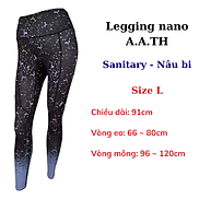 Quần Legging nano A.A.TH Japan, chăm sóc chân