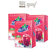 Combo 3 Hộp Trà Việt Quất và Hoa Atiso Đỏ NESTEA 10 gói x 12 g