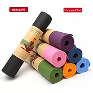 Thảm Tập Yoga Chống Trượt 2 Lớp Dày 6mm, 8mm