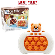 Máy Chơi Game Pop It 200 Cấp Độ Bear Cub - HP06 - Màu Cam