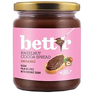 Bơ Cacao hạt phỉ hữu cơ Bett r Hazelnut Cacao Spread 250g