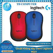 Chuột Không dây Silent Logitech M221 - Hàng chính hãng DGW phân phối