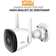 Camera IMOU Bullet 2 2C 2E 2MP, Camera Ngoài Trời, Chống nước IP67