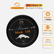 Mink oil mỡ chồn XIMO chuyên bảo dưỡng chăm sóc đồ da, làm mới