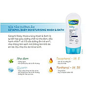 Sữa tắm gội dưỡng ẩm 2 in1 cho trẻ CETAPHIL BABY MOISTURIZING BATH& WASH