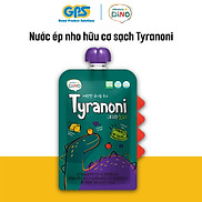 Nước ép trái cây hữu cơ sạch Tyranoni 100ml