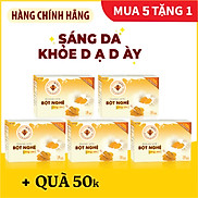 5 HỘP BỘT NGHỆ UỐNG LIỀN 288G - 18 GÓI - TẶNG 1 HỘP - THƠM NGON DỄ UỐNG