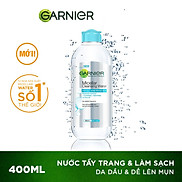 Nước Tẩy Trang Garnier Dành Cho Da Dầu Và Mụn Micellar Cleansing Water For