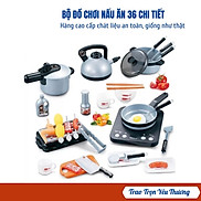 HÀNG LOẠI 1 - Bộ đồ chơi nấu ăn cho bé trai và bé gái giống như thật