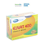 Viên bổ sung vitamin E Enat 400IU Hộp 3 vỉ x 10 viên