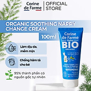 Kem hăm tã hữu cơ Corine de Farme Organic Soothing Nappy Change Cream
