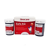 Que Thử Đường Huyết Sinocare Safe AQ 50 Que + 50 Kim Chích Máu