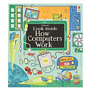 Sách tương tác tiếng Anh - Usborne Look inside How computers work