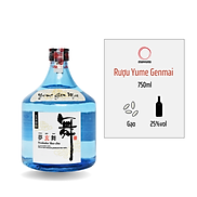 Rượu Shochu Yumegenmai 750ml 25%