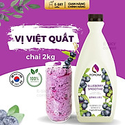 Mứt Việt Quất Pomona Blueberry Smoothie Nguyên Liệu Pha Chế Hàn Quốc Chai