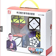 Combo Rubik QiYi Gift Box 3 Black