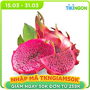 Thanh long ruột đỏ loại 1 - 1kg - ngọt thanh mát