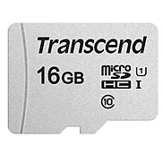 Thẻ Nhớ 16GB Tốc Độ Cao Up To 95MB s MicroSDHC 300S Transcend