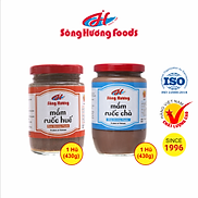 Combo 1 Hũ Mắm Ruốc Huế 430g + 1 Hũ Mắm Ruốc Chà 430g Sông Hương Foods