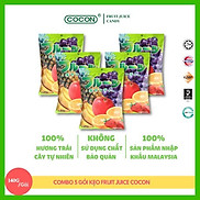 Combo 5 Gói Kẹo Trái Cây Nhật Cocon Mixed Candy