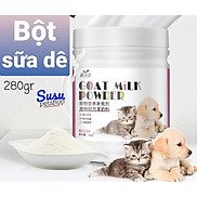 Sữa cho chó mèo GOAT MILK POWDER 280G - Bột sữa dê bổ sung canxi, vitamin