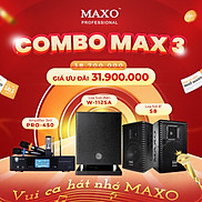 Dàn Karaoke Gia Đình MAX3 - Hàng Chính Hãng