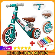 Xe chòi chân thăng bằng cho bé MOTION, có bàn đạp 2in1 yên bằng da