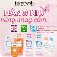 Dung dịch vệ sinh cho cả nữ và nam Femfresh Anh giúp làm sạch sẽ, thơm mát