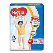 Tã quần Huggies Dry XXL16 16 miếng - cho bé 16-25kg - HSD luôn mới