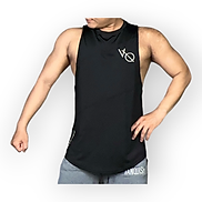 Áo tanktop nam tập gym, chơi thể thao DO GYM SHOP thun lạnh 4 chiều thoáng