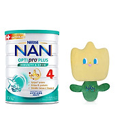 Sữa bột Nestlé NAN OPTIPRO PLUS 4 1500g lon với 5HMO Giúp tiêu hóa tốt +