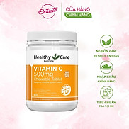 Viên nhai Healthy Care Vitamin C 500mg chewable 500 viên tăng cường đề