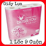 Lốc 9 Cuộn Giấy Vệ Sinh Bless You À La Vie 9 Cuộn Giấy 2 Lớp Cao Cấp