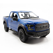 Mô Hình Xe Ford Raptor F-150 Special 2017 Blue 1 24 Maisto MH-31266