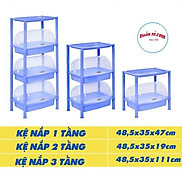 Kệ úp chén, bát có nắp đậy Việt Nhật MS 5552 Chạn bát có nắp nhiều tầng