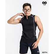 Áo Ba Lỗ Tanktop Nam Khoá Kéo Thể Thao Tập Gym Đạp Xe Biker Giữ Nhiệt Form