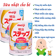 Sữa cho trẻ 1 - 3 tuổi Meiji Nhật giàu dưỡng chất kèm DHA giúp phát triển