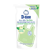 Dung Dịch Giặt Quần Áo Cho Bé D-Nee - Túi 600ml Xanh Lá