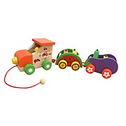 Đồ chơi gỗ WinWintoys - Xe chở trái cây 68322