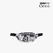 CECI - Túi bao tử phối zip họa tiết in thời trang CC11-05000003-99