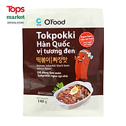 Bánh Gạo Tokbokki O Food Vị Tương Đen 140G