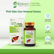 Thải Độc Gan Natural Detox Hỗ Trợ Tăng Cường Chức Năng Gan, Thanh Nhiệt