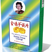 Viên ngậm ho nhập khẩu thảo dược Golden Throat Lozenge giảm đau- rát họng