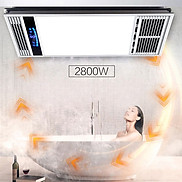 Quạt Sưởi Ấm Kiêm Đèn Âm Trần Điều Hoà Thông Gió Fan Heaters LCD