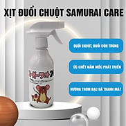 Chai xịt đuổi chuột Samurai Care dung tích 350ml hương bạc hà cho xe hơi