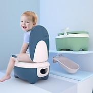 Bô Vệ Sinh Cho Bé Bệ Ngồi Toilet Trẻ Em Có Chỗ Dựa Và Khay Hứng Vệ Sinh