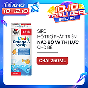 Siro hỗ trợ phát triển não bộ và thị lực cho bé Doppelherz Aktiv Kinder